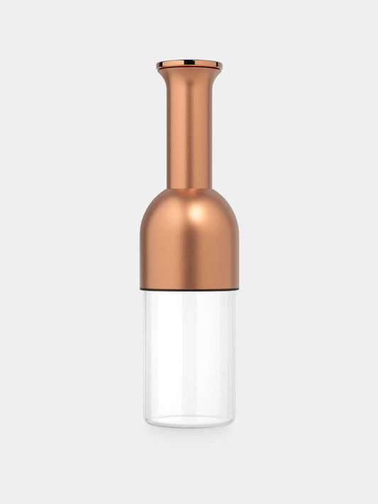 eto wine decanter in Copper: satin finish