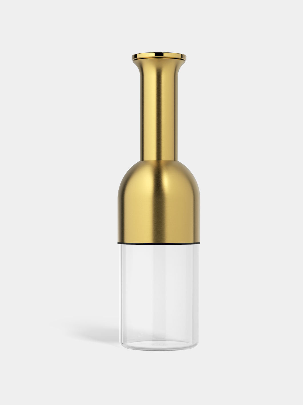 ETO 750 wine decanter: Brass satin finish