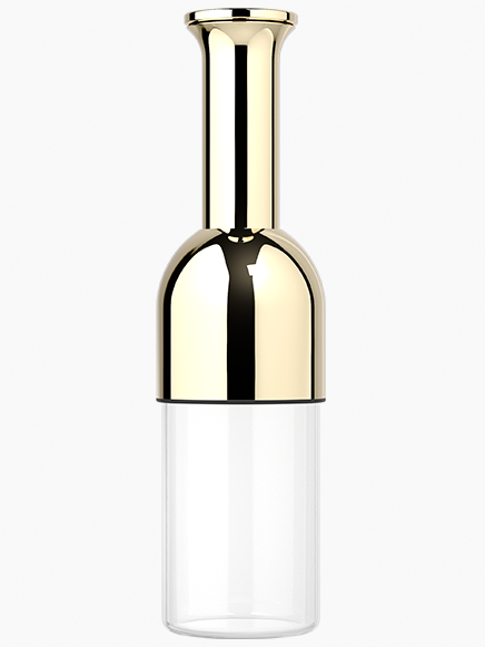 eto wine decanter in Gold: mirror finish